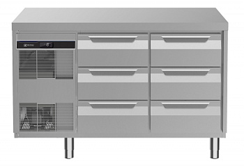 Digital Undercounter ecostore HP Concept Freezer Counter - 6x1/3 Drawers (60Hz) (Code 710382)