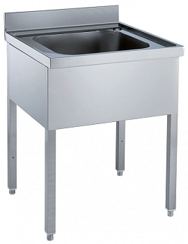 Electrolux Professional LG716P SPÜLTISCH MIT 1 BECKEN 700 MM (Code 132340)