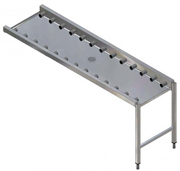 STATIONARY CONVEYOR,SHORT ROLLERS,2100MM (Code 865005)