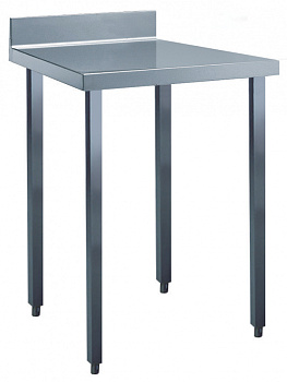 Standard Preparation 700 mm Work Table with Upstand (Code 133229)