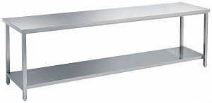 Electrolux Professional STL180 WORK TABLE WITH SHELF 1800 MM (Code 132403)