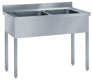 Electrolux Professional SL214 SINK UNIT 2 BOWLS 1400MM (Code 132461)
