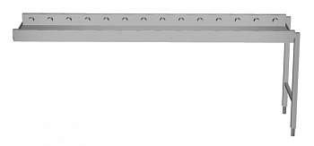 Handling System for Dishwasher Short roller conveyors (Code 863009)