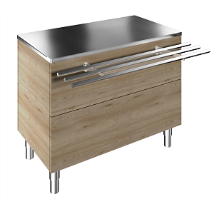 Electrolux Professional F00N3AF00W AMBIENT UNIT, 3GN H=900MM (CODE 322109)