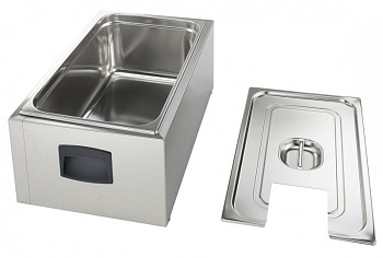 CONTAINER GN 1/1 WITH LID FOR SOUS VIDE (Code 206429)