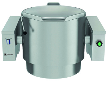 High Productivity Cooking Steam Tilting Boiling Pan, 300lt Wall mounted, Manual-Marine (Code 587195)