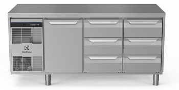 REFR.COUNTER 440LT 1DR 6x1/3DRAWER (Code 710049)