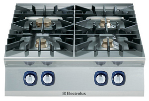 Electrolux Professional E9GCTH4C00 4-FLAMMEN GASHERD- 24KW, STADTGAS (Code 391193)