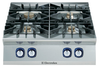 Electrolux Professional E9GCTH4C00 4-FLAMMEN GASHERD- 24KW, STADTGAS (Code 391193)