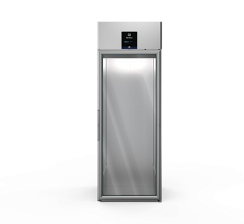 Electrolux Professional RI075R1G Digitale Kühlschränke Einfahr Kühllagerschrank , 1 Glastür, 750 Liter,  +2° bis +10° C, AISI 304, R290 (Code 725096)