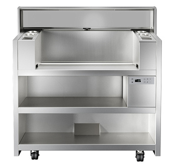Electrolux Professional E2VVBDBQZA LiberoPro LiberoPro Kochstation für 2x400V Tischgeräte (Code 351081)