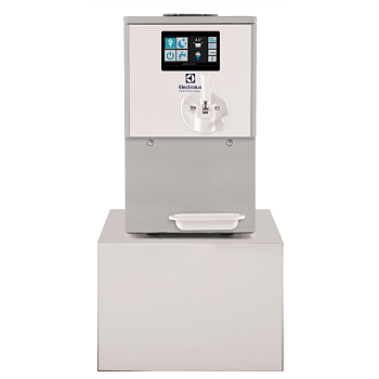SOFT ICE CREAM DISPENSER 8L TANK-1,95L CYLINDER,1 FLAVOUR, ELECTRONICAL CONTROL -TOUCH SCREEN PANEL,280CONES-PUMP (CODE 560063)