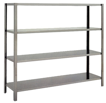 Electrolux Professional SSH15 CNS-REGAL, 4 GESCHLOSSENE BÖDEN, 1570 MM (Code 137003)