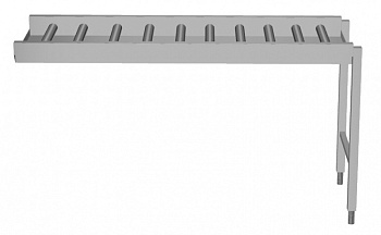 Handling System for Dishwasher Conveyor, long rollers (Code 865194)