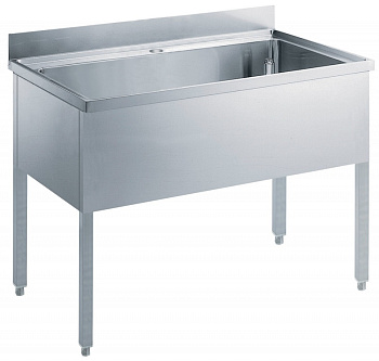 Electrolux Professional VLP1401SP EINWEICH-SPÜLBECKEN 1 BECKEN 1200X500 (Code 132334)