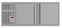 Electrolux Professional PRR2EVT REF.WALL CUPB.2 HING.SS DOORS 1725MM,REM (Code 121959)