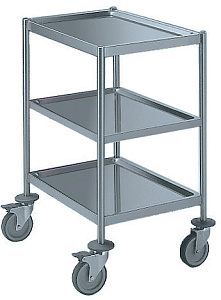 Electrolux Professional STR403 3-TIER SERVICE TROLLEY 400 MM (Code 361226)