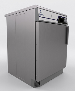 Electrolux Professional TUMBLE DRYER TD6-6 6KG SST DRUM EL 5,1KW 400/50/3N COMPASS PRO 6G81 SILVER DO.LEFT REVERSING MB EXT.CONN. (mod 9872130014)