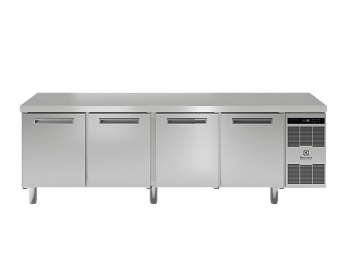 Electrolux Professional BPLER4NL Patisserie Linie 4-türige Kühltheke, 600x400 mm Gitterrost, -2+7°C, AISI 304 (Code 728971)