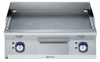 Modular Cooking Range Line 700XP 800mm Electric Fry Top, Smooth Brushed Chrome Plate (Code 371322)