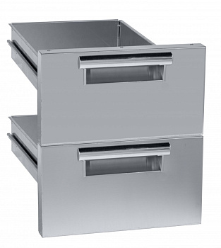 2 DRAWERS (H=100MM) BASE 700 LINE-ELUX (Code 206318)