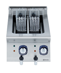 Electrolux Professional E7FRED2A0N Modulare Großküchengeräteserie 700XP 2-Becken-Elektro-Friteuse, 5 l, Tischgerät (Code 371139)