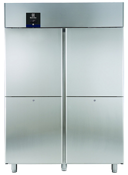 Electrolux Professional REX144HF ecostore 4-Halbtür-Gefrierschrank 1430lt, -22-15°C, digital, AISI 304, R290 (Code 725363)