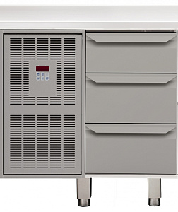 Electrolux Professional TRES1VC37T REFRIGERATED CUPB.WITH 3 DRAWERS 960MM (121941)