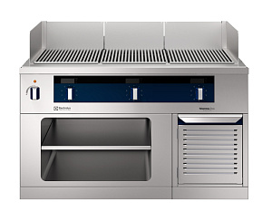 Electrolux Professional MCDFEAKDDM Modular Cooking Range Line thermaline 90 - Full Module Electric Chargrill, 1 Side (Code 589835)