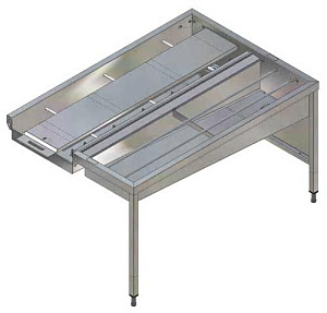 Electrolux Professional HSSAD3RL AUTO.SORT.TABLE,DW DRIVEN,3BASK,R&gt L,1620 (Code 865074)