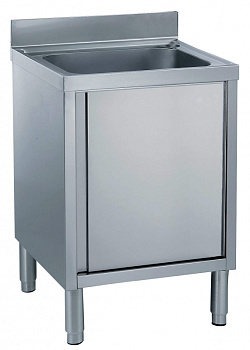 CUPBOARD SINK 1 BOWL (500X500) 700MM (133034)