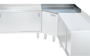 Electrolux Professional TPLAA7A ARBEITSPLATTE M. AUFKANT. ECKAUSFÜHRUNG (Code 121800)