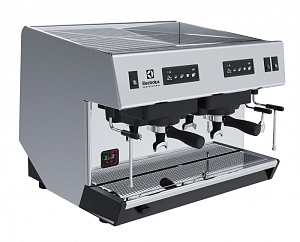 Electrolux Professional CLASSIC2 Coffee System Classic Traditional espresso machine, 2 groups, 10,1 liter boiler, UK Plug (Code 602629)