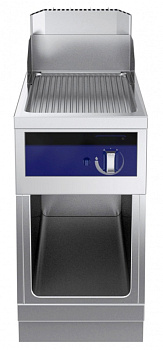 GAS FRYTOP,RIBBED,1S,BSPL,400X900X800H (Code 589565)