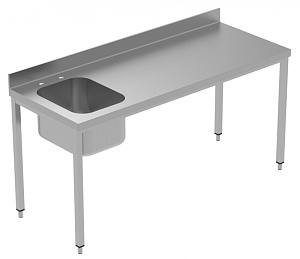 Electrolux Professional GTL1810SXE AT MIT BECKEN LINKS + AUFKANTUNG 1800 M (Code 134026)