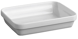 Electrolux Professional  16 PORCELAIN STANDARD RECTANGULAR PLATES (Code 855605)