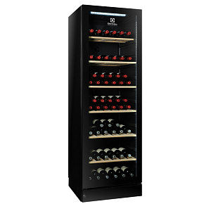 Electrolux Professional WC170BKMZ 1-GLASS DOOR WINE REFRIGERATOR, 170 BOTTLES, BLACK-VARIABLE SPEED COMPRESSOR (CODE 720010)