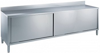 WORKTOP CUPBOARD WITH UPSTAND 2000MM (132460)