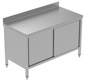 Electrolux Professional GTN1410E WORKTOP CUPBOARD WITH UPSTAND 1400MM (134036)