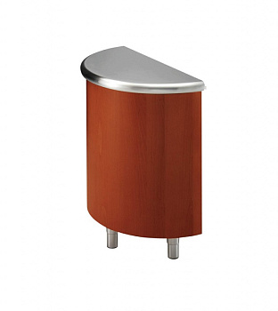 L/H END ELEMENT ROUND(CHERRY)+KICK.STRIP (Code 856296)