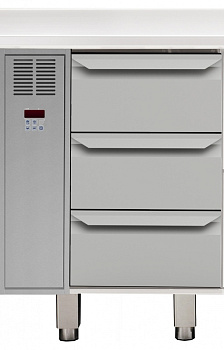 REFRIGERATED CUPB. 3 DRAWERS REM. 750MM (121944)
