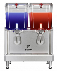 Electrolux Professional ECS2D22UK Simplicity Bubblers Chilled Beverage Dispensers 2x18 L, agitator model with locking lid and UK plug (Code CCCRKX)