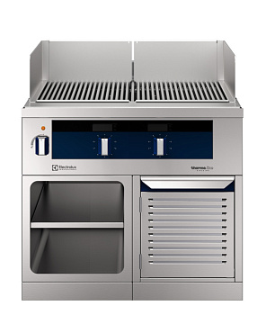 Modular Cooking Range Line thermaline 90 - Full Module Electric Chargrill, 1 Side (Code 589834)