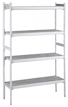 ALUM.LINEAR SHELV.-POLY.TIERS-373X1872MM (137023)