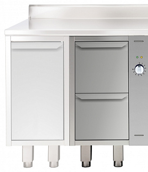 Electrolux Professional TE2C5R WÄRMESCHRANK, 1 SCHUBLADEN, 500 MM (Code 121832)