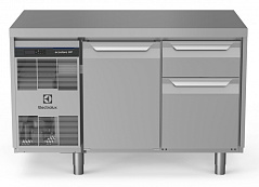 Electrolux Professional EH2HBAD REFR.COUNTER 290LT 1DR 1/3+2/3 DRAWERS (Code 710014)