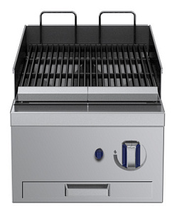Electrolux Professional MBDABBDOPO GAS CHARGRILL,1SIDE,BACKSPL,400X850X250H (Code 588618)