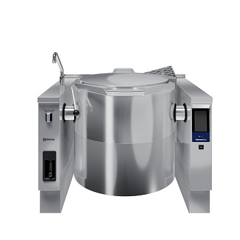 ProThermetic Sprint Gas Tilting Boiling Pan 150lt Freestanding, Hygienic Profile (Code 586945)