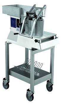 TR260 Vegetable Slicer - 1 Speed - lever hopper on stand with 4 discs (Code CC0H5P)