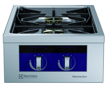 Modular Cooking Range Line thermaline 90 - 2-Burner Gas Top, 1 Side (Town Gas) (Code 593306)